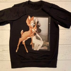 H&M Bambi print sweatshirt - size small